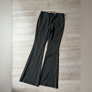Anthropologie black flair pants - size 6